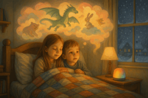 Discover how MondayMotivation and calming bedtime routines, with storytelling by Storypie, can transform your family’s start to the week. Embrace peace, creativity, and joyful connections every Sunday night.