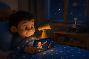 Explore the amazing life and discoveries of Galileo Galilei, the father of modern science, through Storypie's stories that inspire curiosity about the universe in young minds.