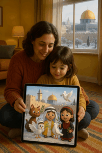 Discover Jerusalem, a city full of history and hope. Explore its ancient quarters and stories that teach children respect, peace, and wonder. Enjoy Jerusalem’s magic through Storypie’s engaging tales for all ages.