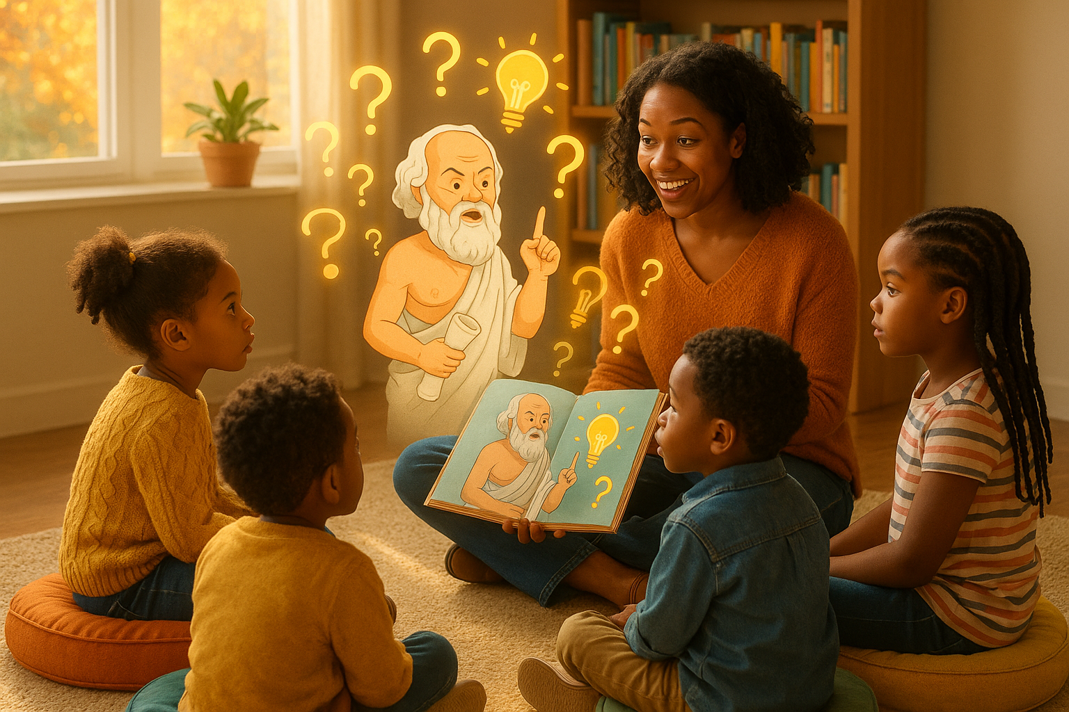 Discover Socrates, the master question-asker from ancient Athens, and how his curious style inspires kids today. Explore stories that spark imagination and deep thinking with Storypie.