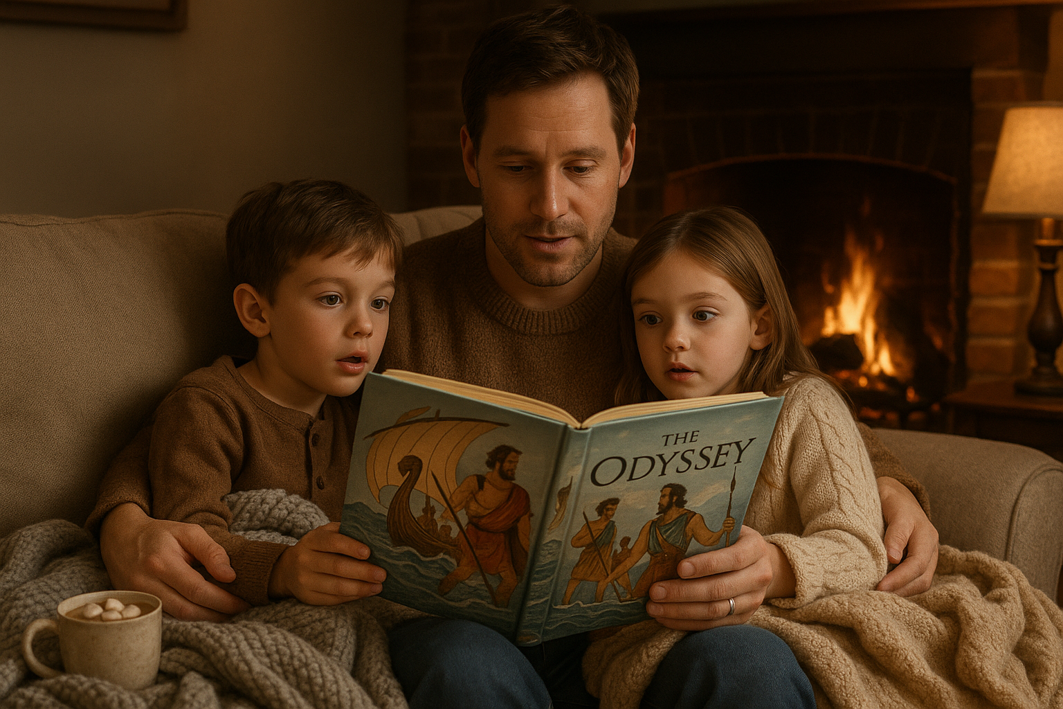 Explore The Odyssey for kids, a timeless Greek epic filled with adventures and lessons. Storypie offers age-tailored stories to inspire courage and creativity in young learners.