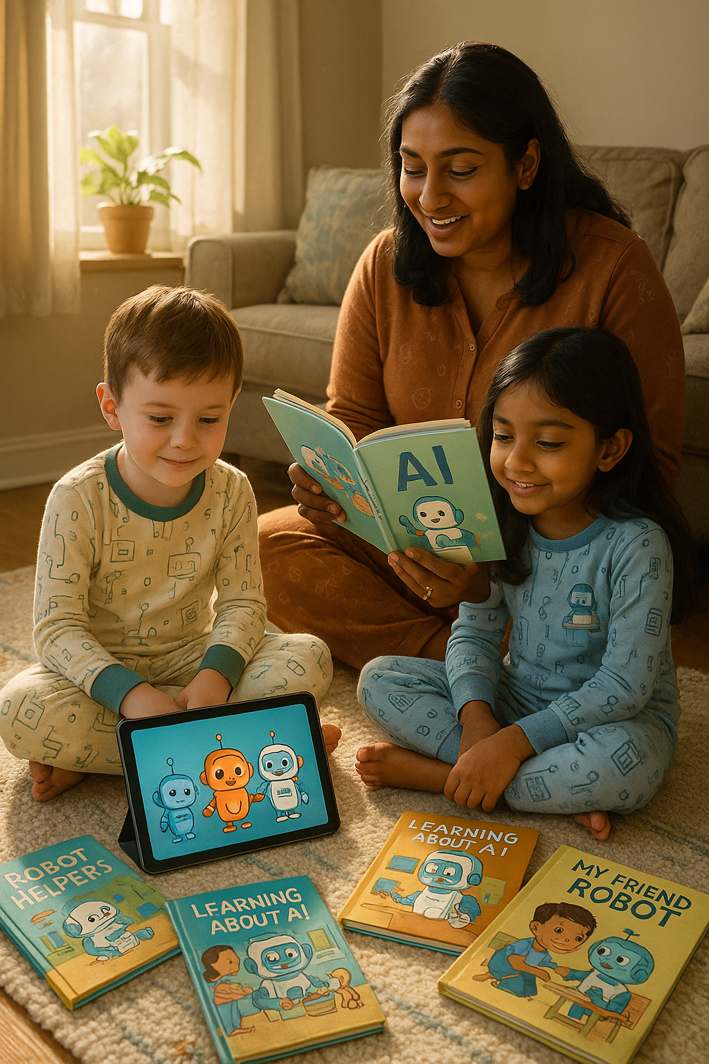 Discover how friendly Artificial Intelligence for kids sparks curiosity through playful stories. Storypie offers joyful tales that make AI fun, approachable, and inspiring for young learners.