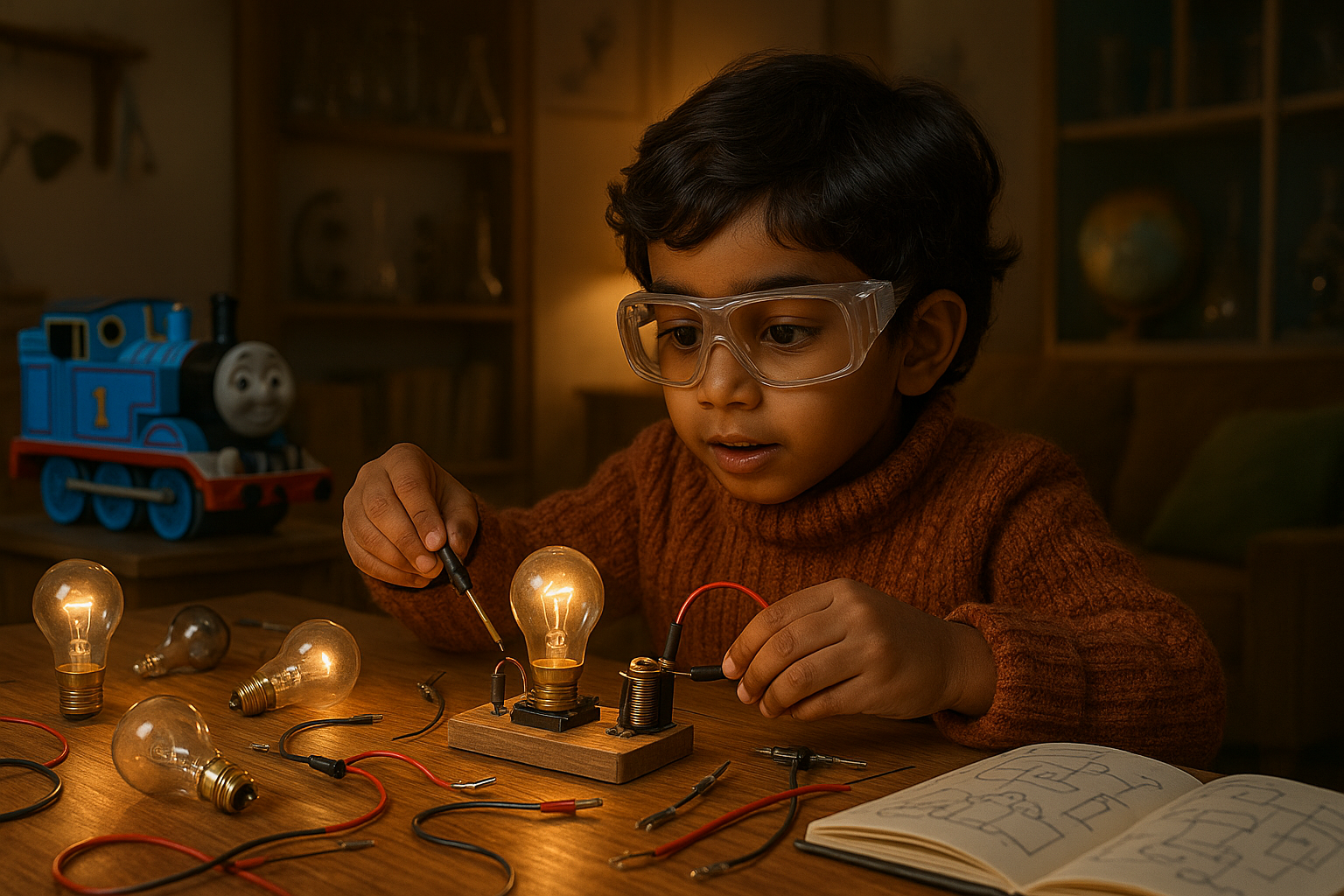 Discover Thomas Edison’s inspiring journey and inventions that changed the world. Spark your child’s creativity and curiosity with stories and playful experiments inspired by Edison’s life.