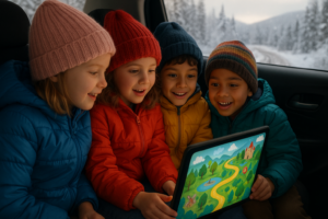 Discover the magic of GPS with kids! Learn how satellites guide us and open doors to adventure, science, and wonder. Explore fun Storypie stories about GPS for children of all ages.