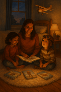 Discover the inspiring story of Amelia Earhart, the fearless aviator who broke barriers and sparked children’s dreams. Learn about her bold adventures and find age-tailored storytelling on Storypie.