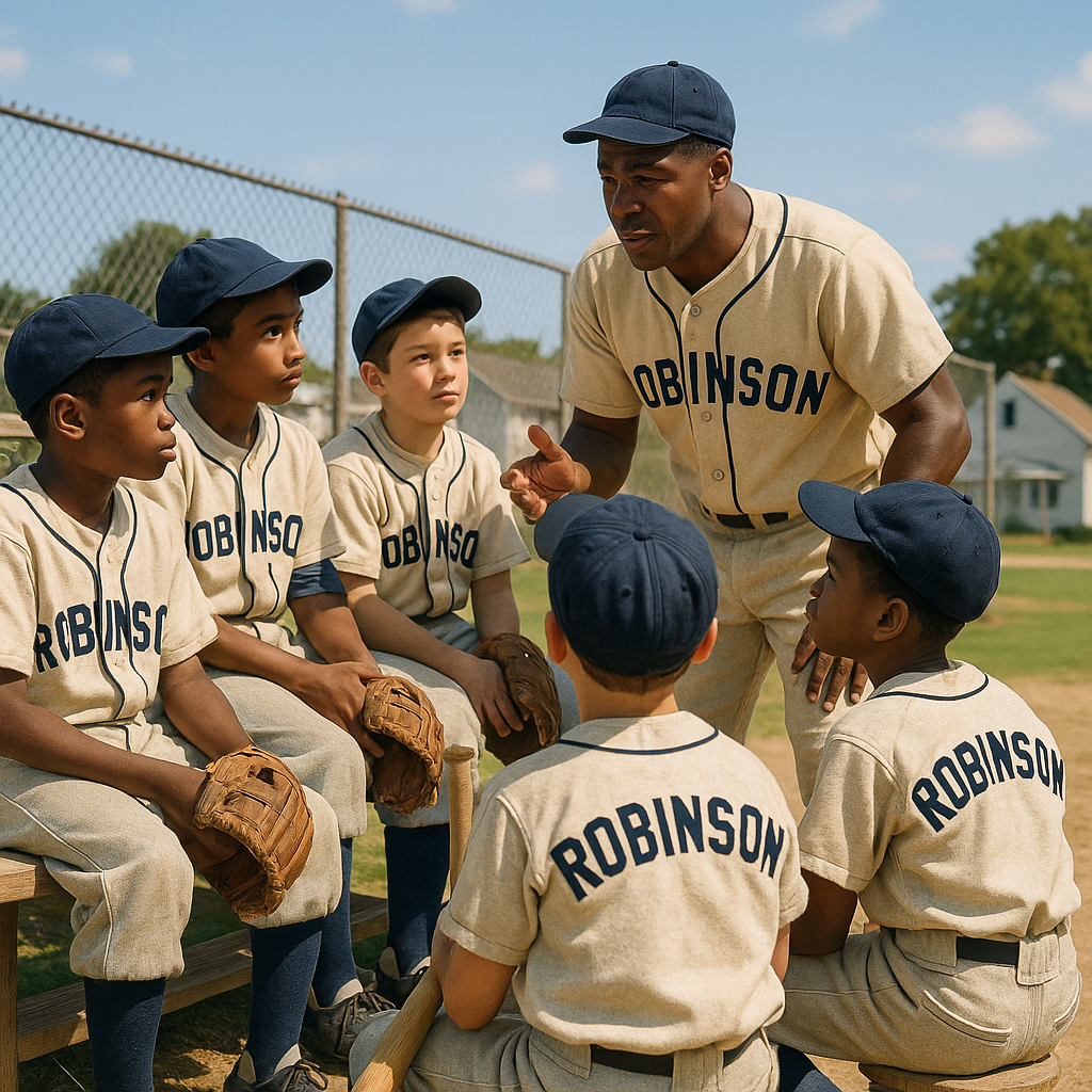 Discover the inspiring story of Jackie Robinson, the courageous baseball player who broke racial barriers and changed history. Perfect for kids to learn about bravery and kindness through his life.