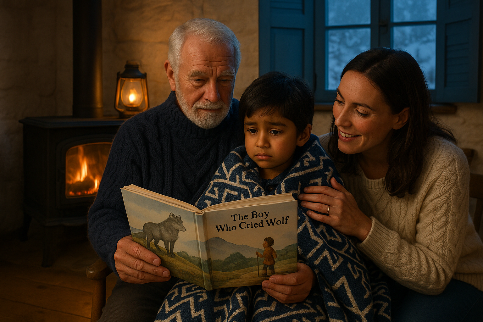 A short, clear Aesop fable. The Boy Who Cried Wolf - Greek offers a gentle lesson about honesty. Lycomedes' Storypie recording is perfect for cozy family listening and quick conversations about trust.