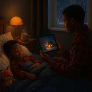 A bedtime mini story ritual is a short, repeatable five-minute wind-down built around a gentle tale. It calms, supports language, and offers a predictable, cozy close to the day for parents and teachers.