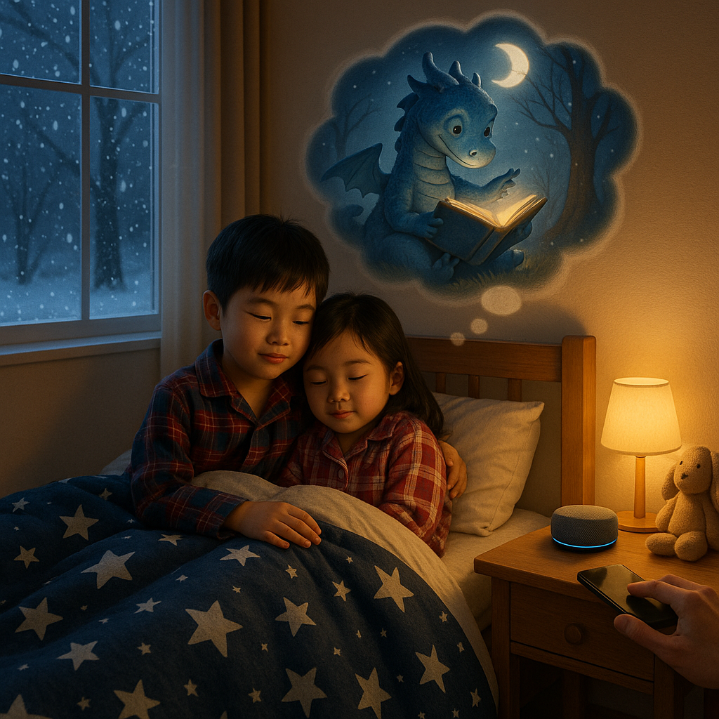 Audio first for kids cuts screen clutter, lowers cognitive load, and invites rich inner images. Swap a short screen session for a listening session to calm bedtime and spark creative play tonight.