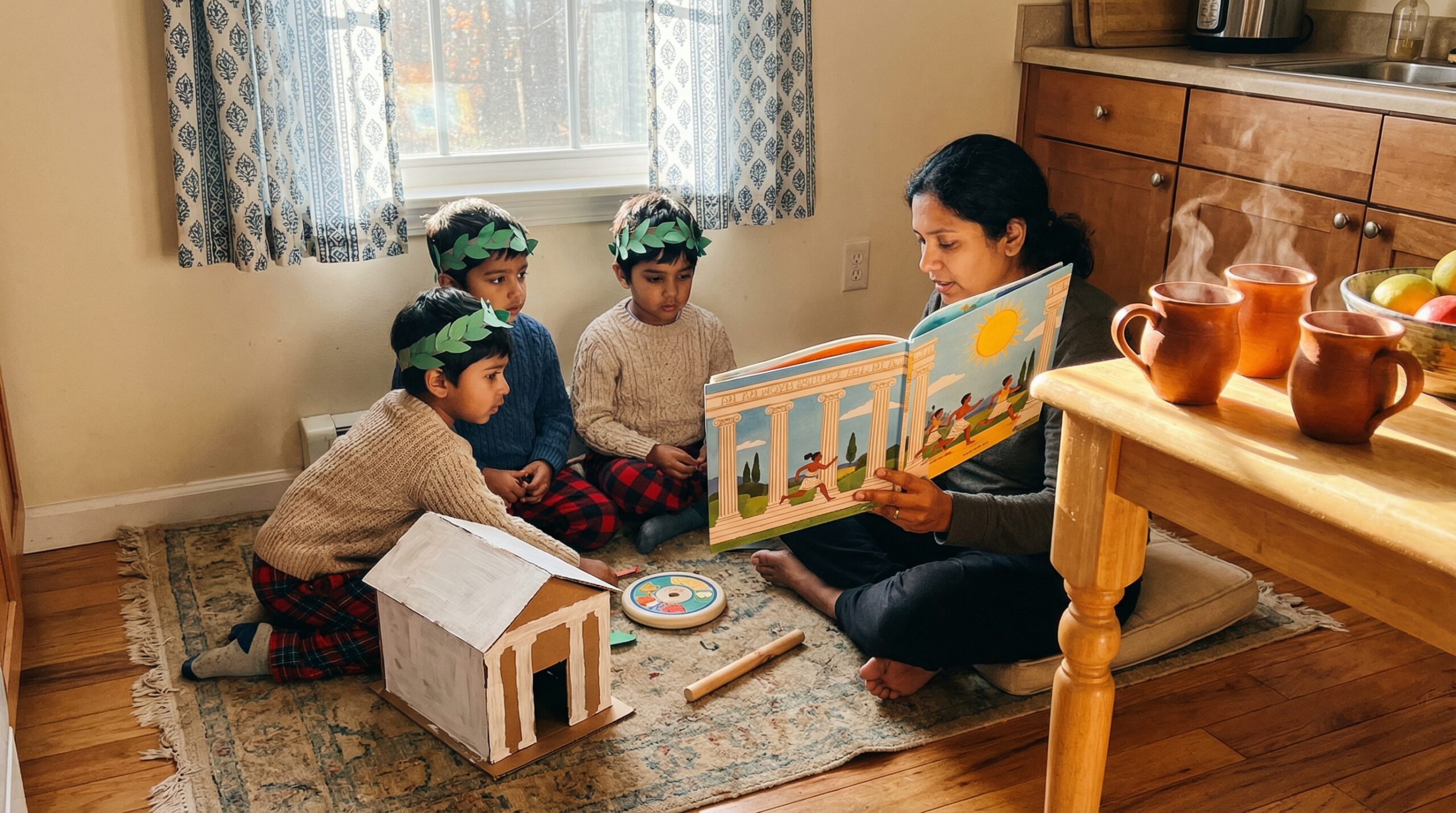 Ancient Greece for kids opens a sunny world of myths, temples, city states, and the first Olympics. This friendly guide gives parents and teachers clear facts, a short timeline, and simple ideas to explore together.