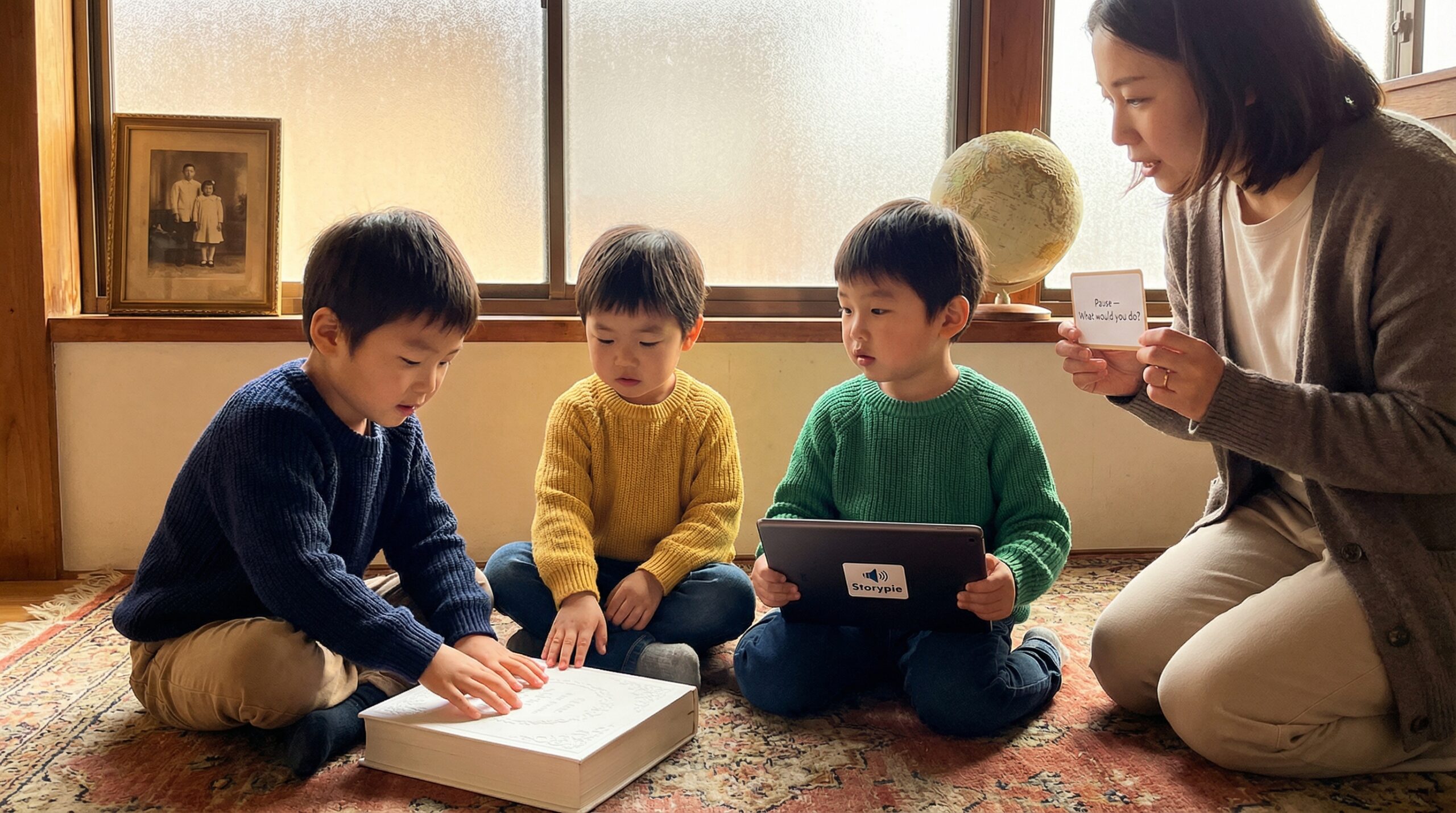 A warm, simple Louis Braille biography for kids. Learn how Louis turned tiny raised dots into the six-dot cell. Try a playful touch activity and find kid-sized braille stories to read or listen to on Storypie.