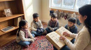 Louis Braille was a curious child who lost his sight and invented touch reading. This kid-friendly biography explains his life, the six-dot braille cell, and why braille still matters for literacy and inclusion today.