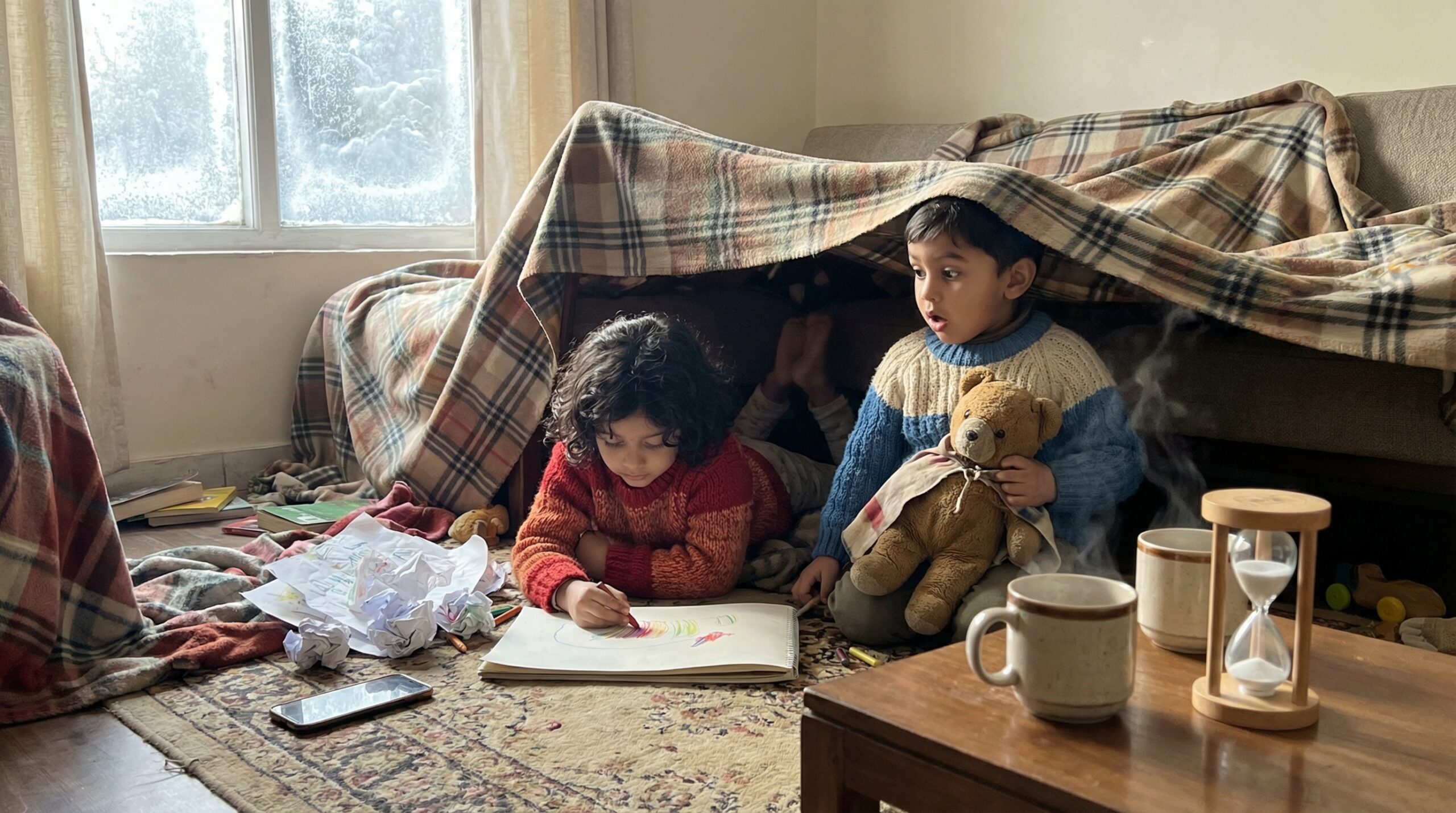 A cozy weekend imagination challenge that asks kids to create a hero in ten minutes. Spark creativity, language, and empathy with playful prompts, short time boxes, and inclusive, low-pressure fun.