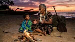 Maui and the Sun - Polynesian is a bright, concise overview of the Māui sun myth. It covers origins, regional variations, characters, and cultural meaning across Polynesia for parents and teachers.