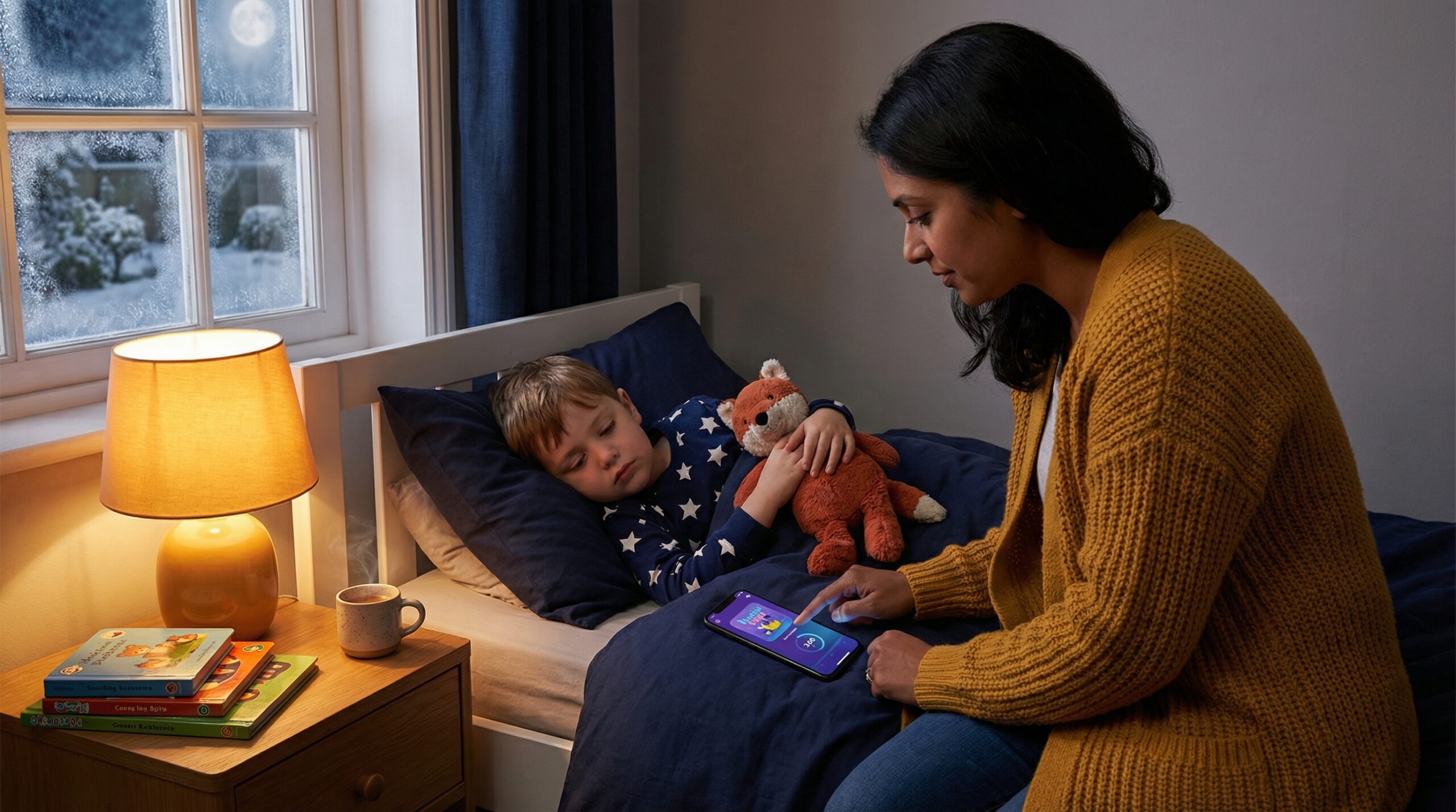 A bedtime wind-down mini story ritual uses short audio stories to cue calm and faster sleep. Keep it simple: 1 to 5 minutes, low voice, and a clear ending. Try a three-night experiment and smile.