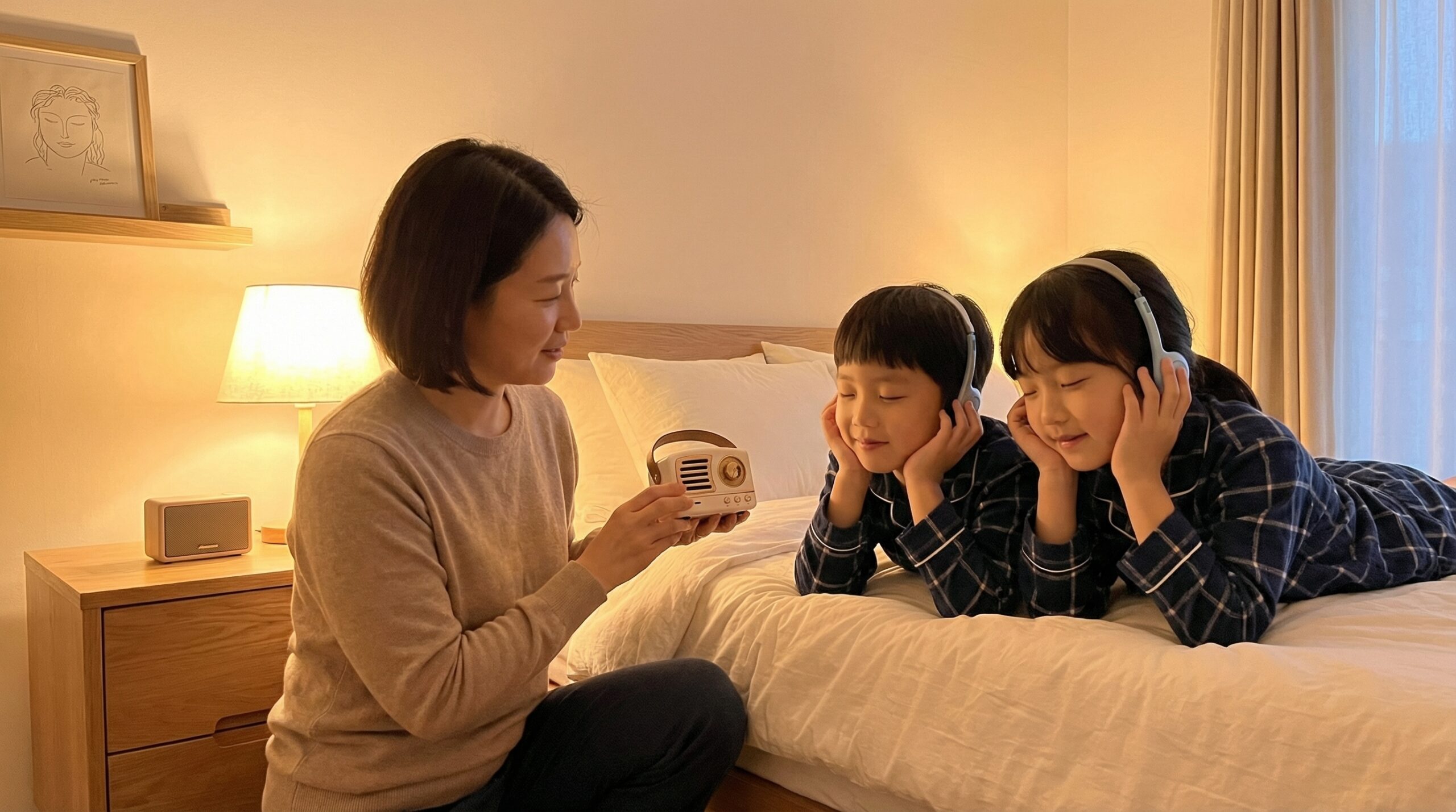 Audio-first for imagination favors listening over screens to lower cognitive load and grow pretend-play. Short, human-narrated audio supports language, reduces visual distractions, and helps children create vivid mental images.