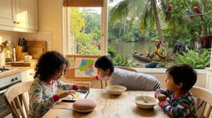A warm, child-friendly peek at the Congo Rainforest for kids. Learn about layers, animals, rivers, peatlands, and people. Cozy ideas and Storypie stories help families spark curiosity and care.