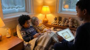 A bedtime mini story ritual offers a short, repeatable moment to signal sleep. This tiny, cozy routine blends calm voice, soft light, and brief tales to soothe children and build predictability in modern family life.