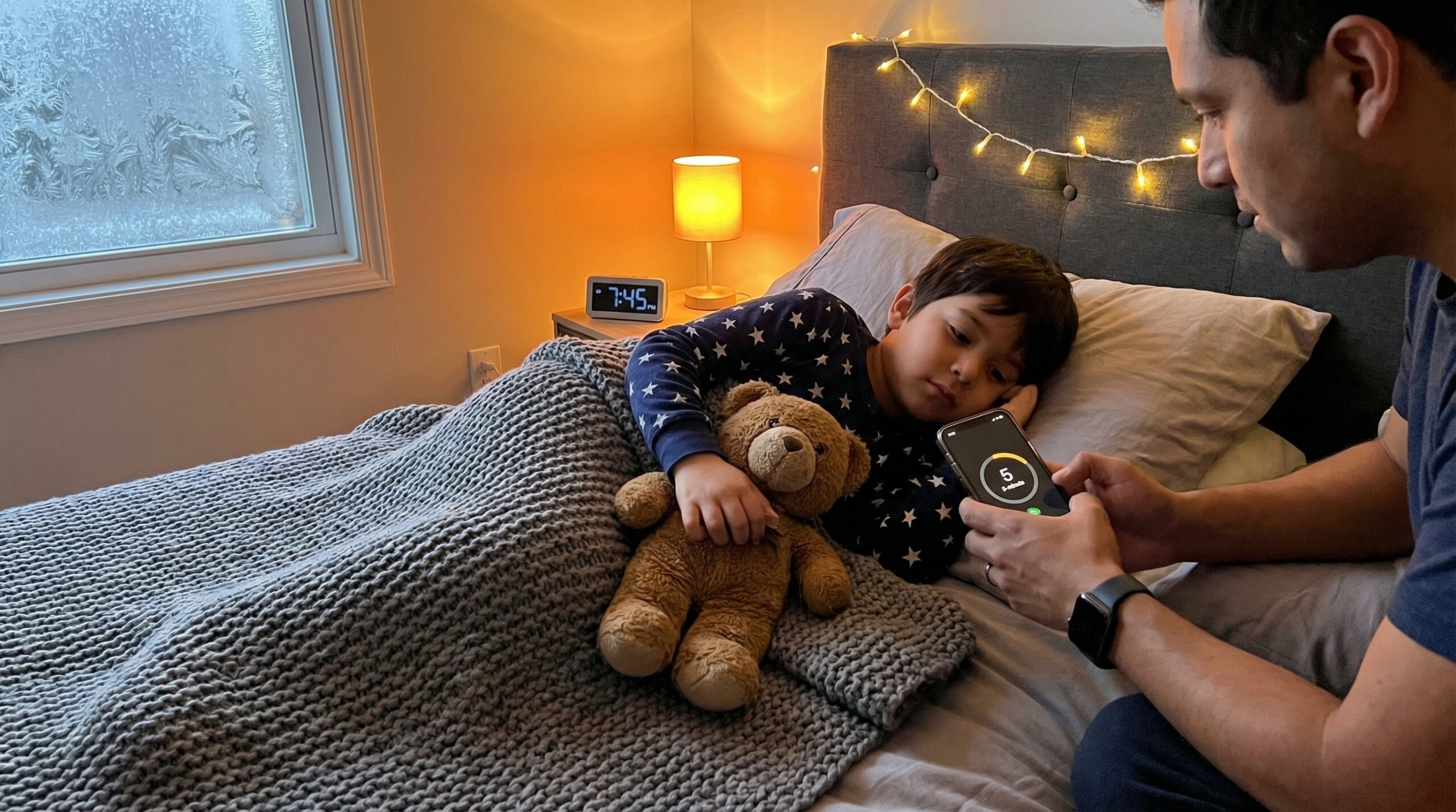 A bedtime mini story ritual is a short, repeatable five-minute tale that signals rest. Simple, predictable, and calming, it soothes children, supports language, and makes bedtime a gentle nightly routine.