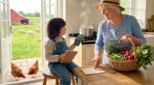 A warm spring guide to agriculture for families. Learn how food grows, meet seasonal crops, try a tiny garden project, and record family food stories with Storypie for lasting keepsakes.
