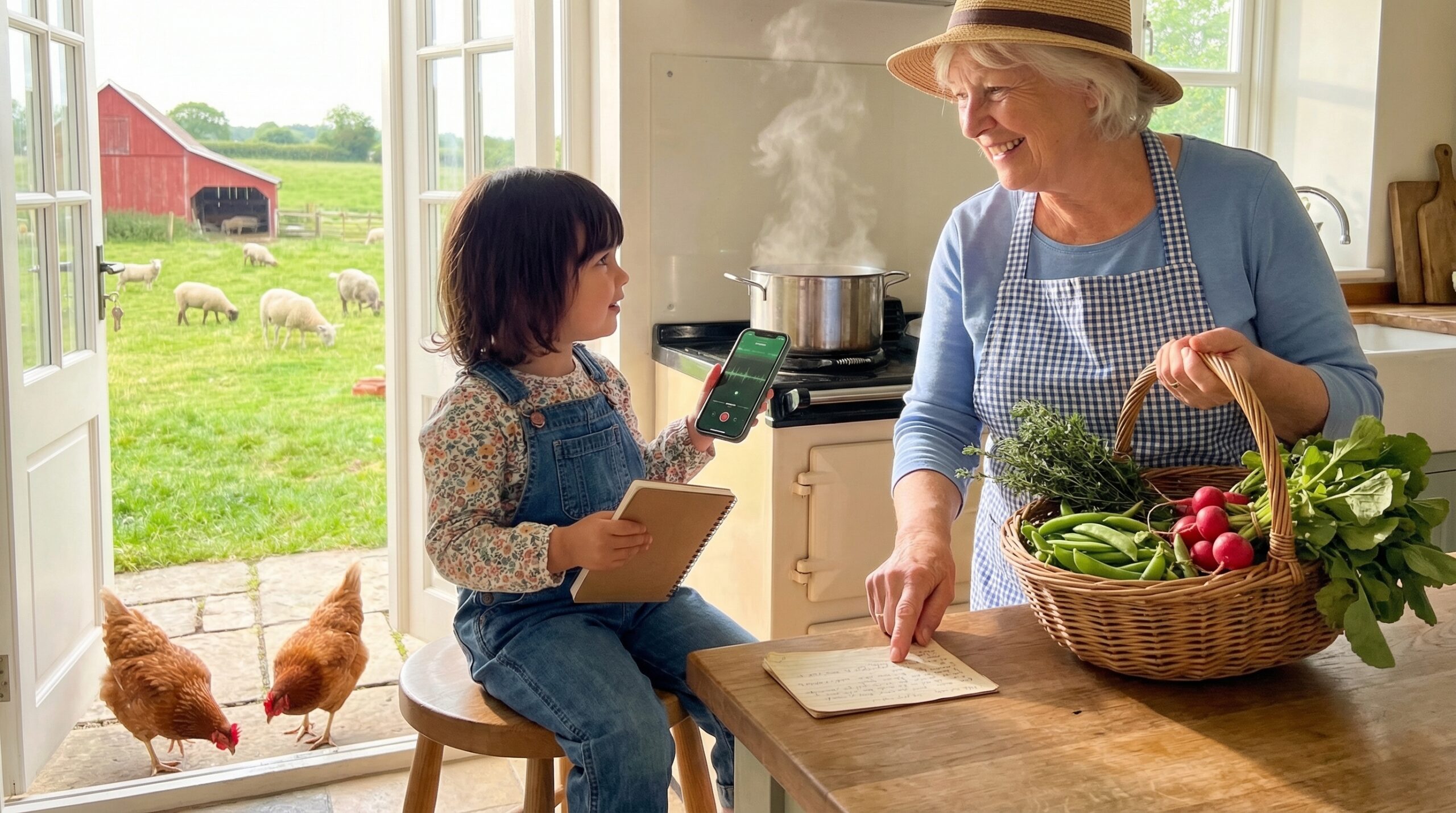A warm spring guide to agriculture for families. Learn how food grows, meet seasonal crops, try a tiny garden project, and record family food stories with Storypie for lasting keepsakes.