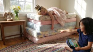 A pocket-sized Andersen classic, The Princess and the Pea - Danish delivers charm, wit, and a tiny museum pea. Short and visual, this gentle tale sparks giggles and quiet questions about kindness and true worth.