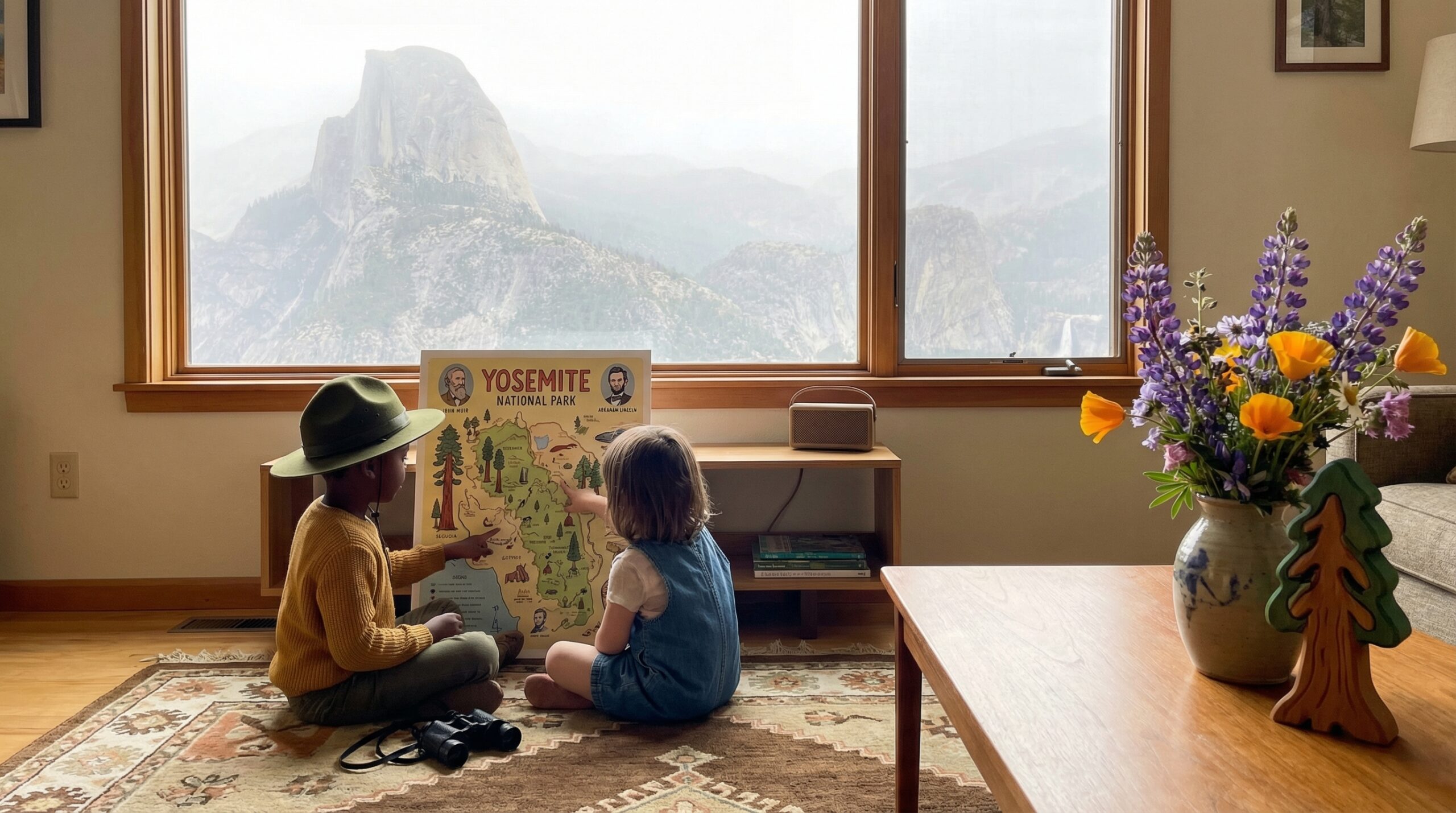 A warm, family-friendly guide to Yosemite National Park for families. Short tips on sights, seasons, simple kid activities, safety, and ways to bring Yosemite home.