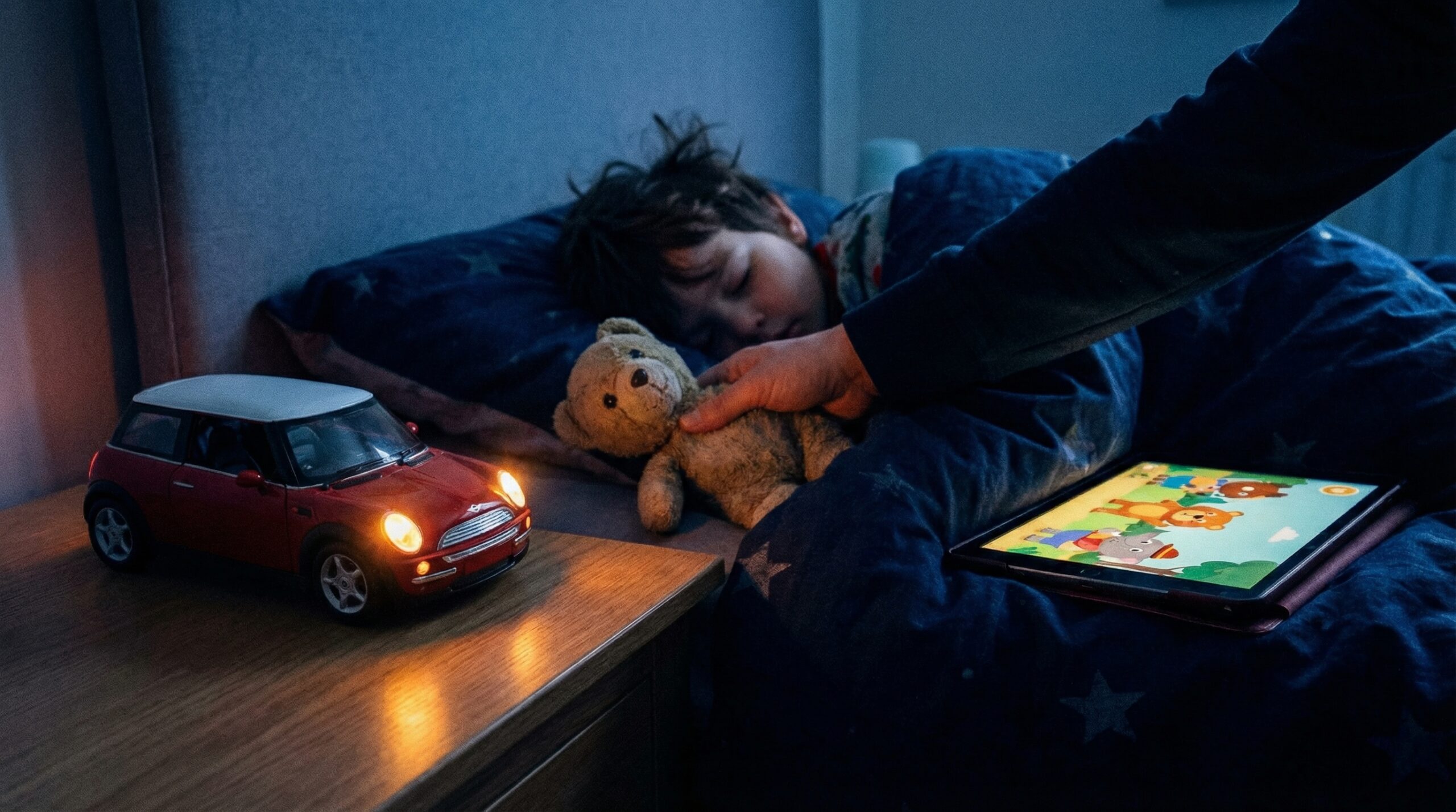 A bedtime mini story ritual is a short, consistent pre-sleep habit. In three to seven calm minutes, the same short tale becomes a sleep cue. Try it for a week and watch bedtime get gentler.