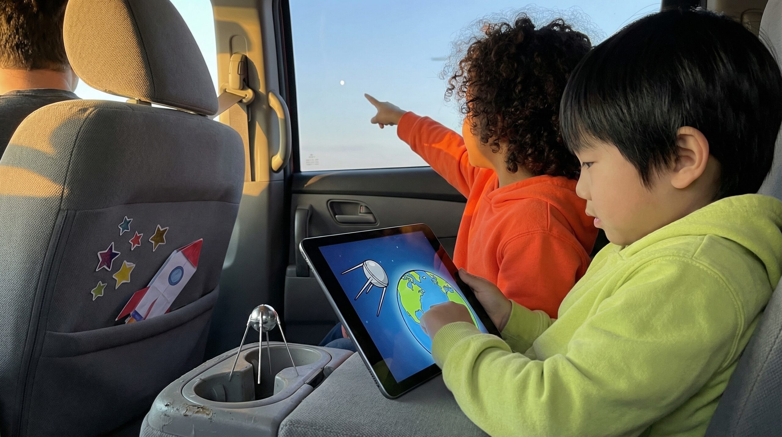 A warm, simple guide to satellite for kids. Learn what satellites do, how orbit works, and find Storypie stories and listening games to spark family wonder.