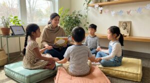 A gentle, kid-friendly look at Mahatma Gandhi. Read about his peaceful protests, simple daily habits, and lasting legacy. Use short stories and small activities to spark calm, kindness, and honest conversation at home.