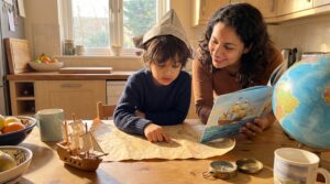 A short, honest guide to Christopher Columbus for kids. Easy facts about his voyages, crew, and the Columbian Exchange. Includes conversation starters, quick activities, and links to Storypie stories for different age groups.