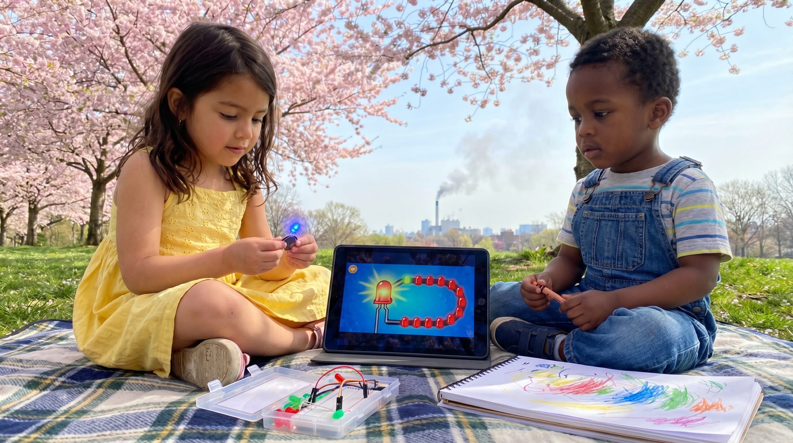 A Light Emitting Diode (LED) is a tiny electronic light that makes a big difference. Discover its colors, history, everyday uses, safe kid-friendly demos, and stories for ages 3 to 12 on Storypie.