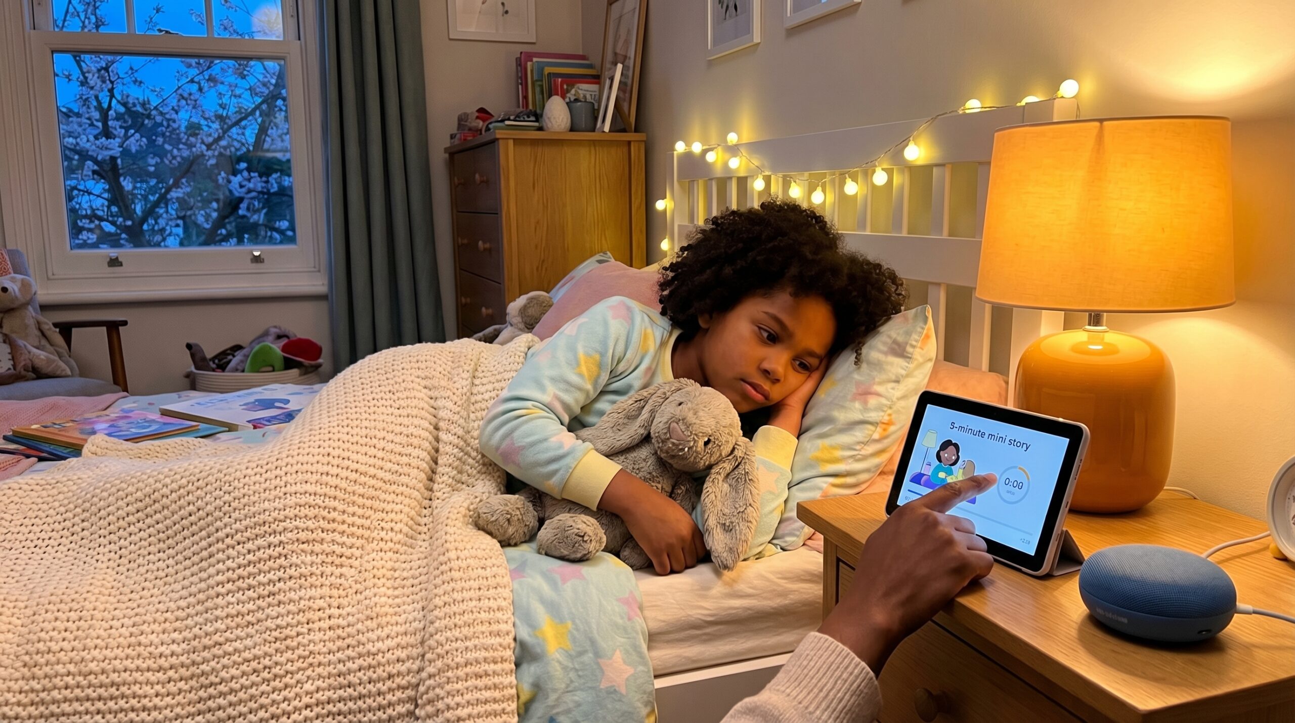 A bedtime mini story ritual is a short, repeatable story time that signals rest. In three to ten minutes, a calm voice and a consistent closing line help children settle faster and feel safe.