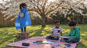 A simple weekend imagination prompt that turns five spare minutes into magic. Invent a hero together, record or draw it, and save the moment for family joy and confidence.