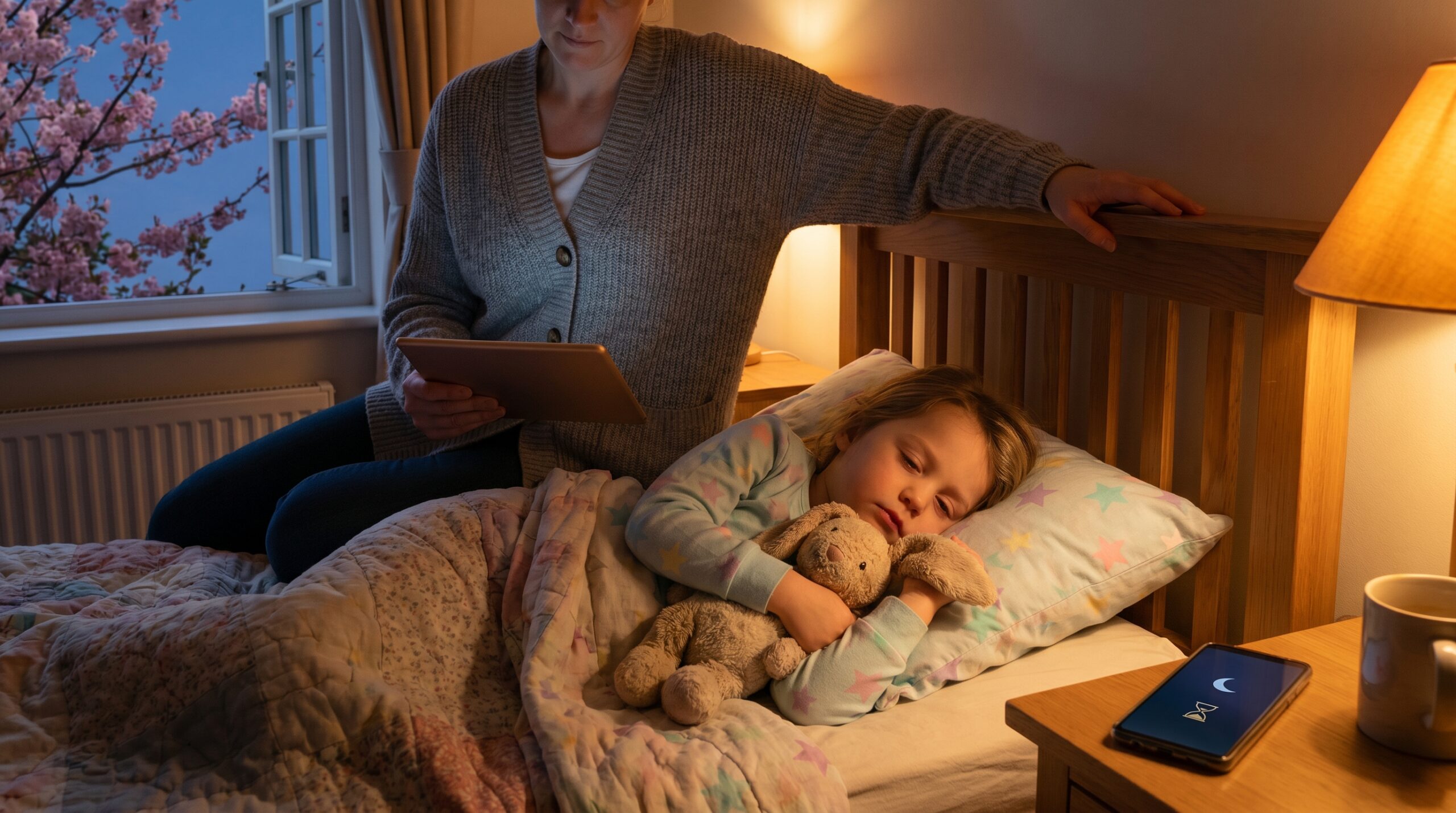 A five-minute bedtime mini story ritual can calm busy minds and signal sleep. This short, repeatable routine uses predictability, low lights, and a one-line cue to help toddlers and preschoolers settle easily.