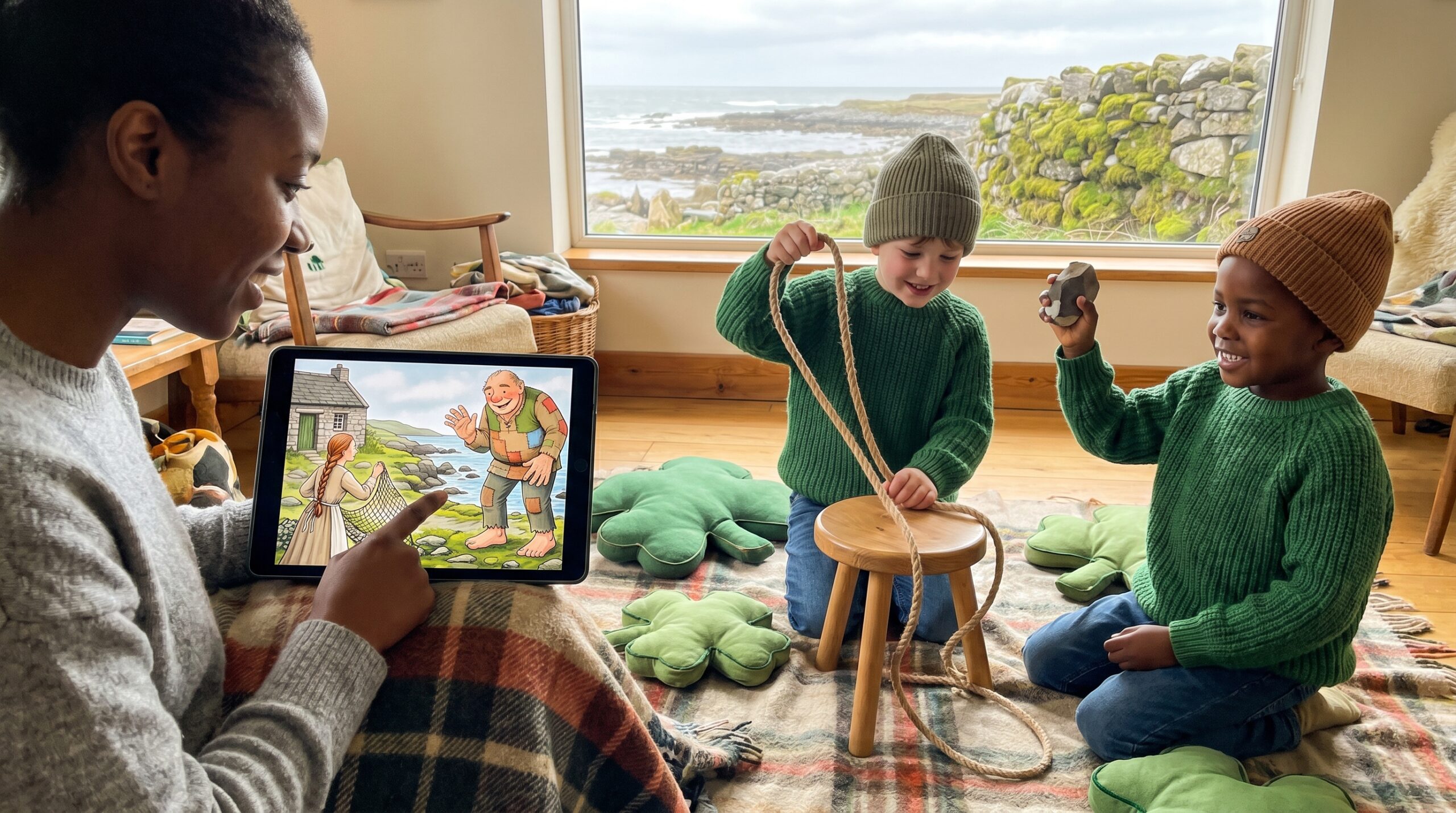 Finn MacCool - Irish is a playful, clever hero of the Fenian Cycle. His tales show wit, loyalty, and a deep tie to nature. Read his stories on Storypie for age-tailored versions and bright family reading.