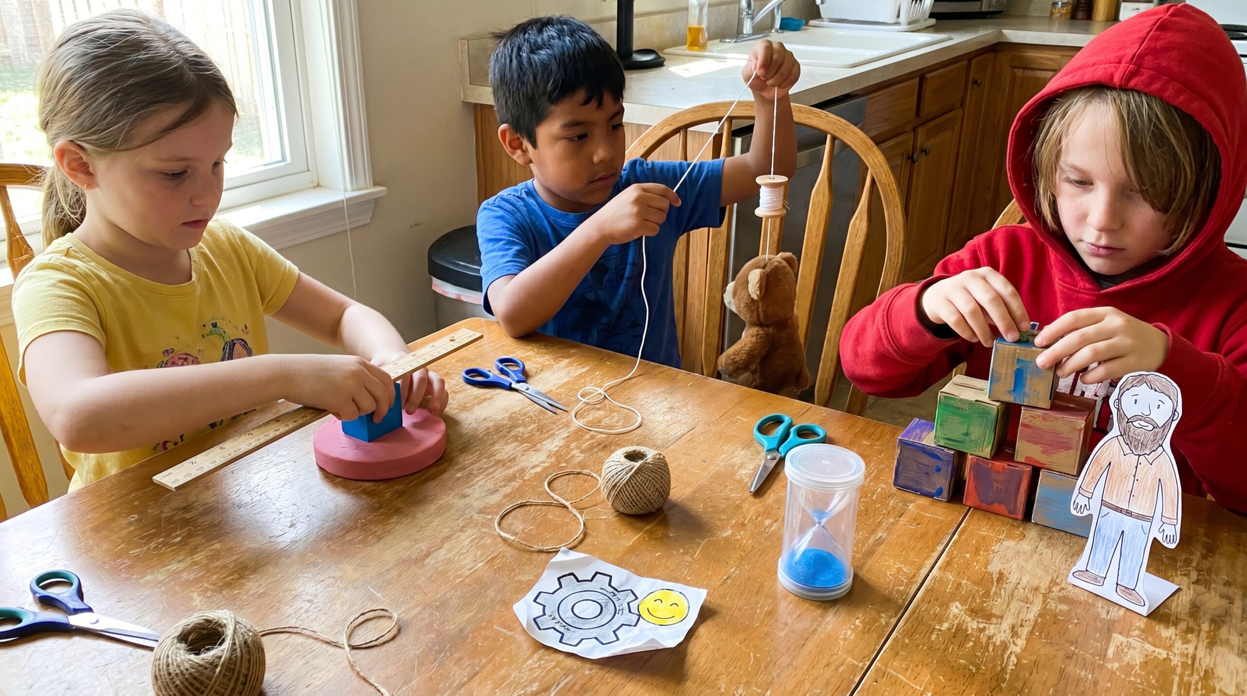 A friendly guide to the simple machine for kids. Clear definitions, everyday examples, three ten-minute builds, safety notes, a short history, and Storypie links. Perfect for parents and teachers wanting hands-on learning.