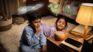 Swap a tablet for ten minutes of audio and watch bedtime become calmer. An audio-first bedtime routine lowers cognitive load, sparks imagination, and supports sleep and language. Try one shared story tonight.