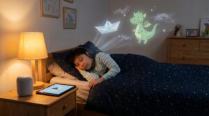 Audio-first stories for kids reduce visual clutter and boost imagination. Listening eases cognitive load, strengthens language, and supports calm. Try short, calm audio tales tonight to help your child imagine bigger and stress less.