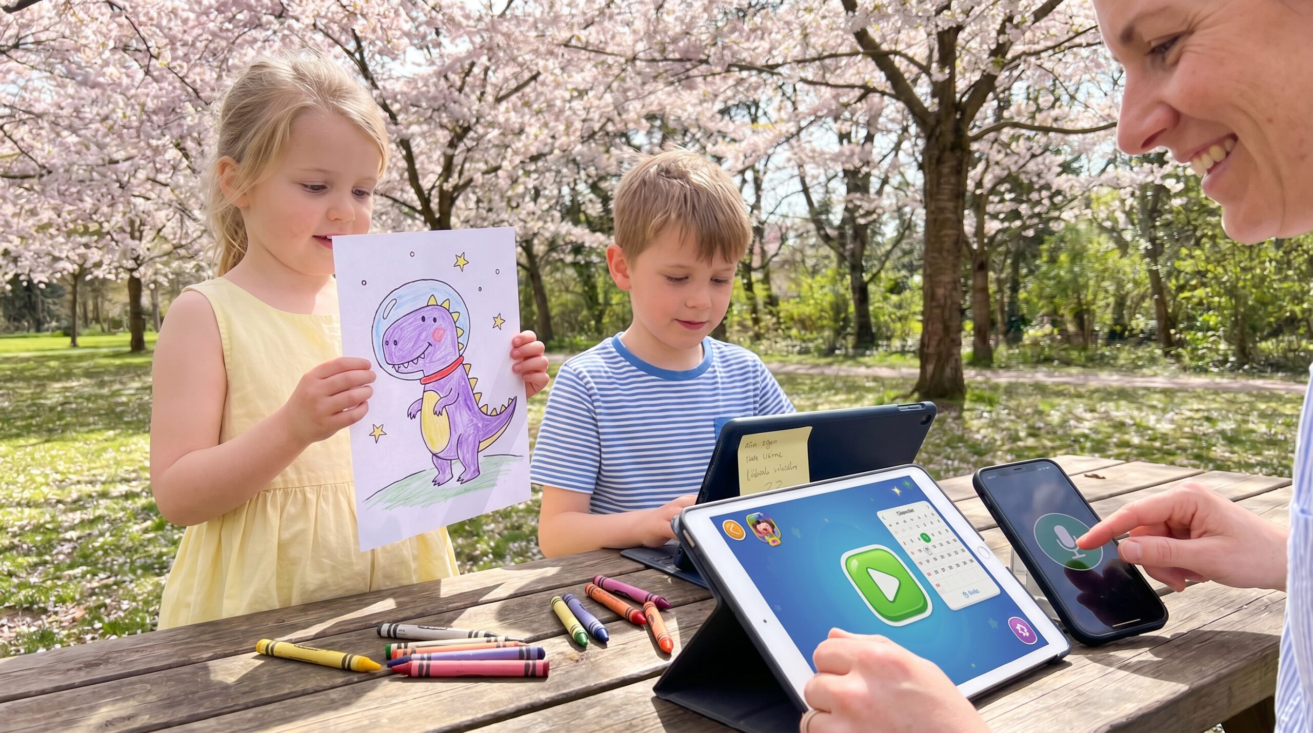Invite your child to submit one tiny idea. Ask a Story kids submit topics for next week through the Storypie app. One sentence can become a short episode that honors curiosity and builds confidence.