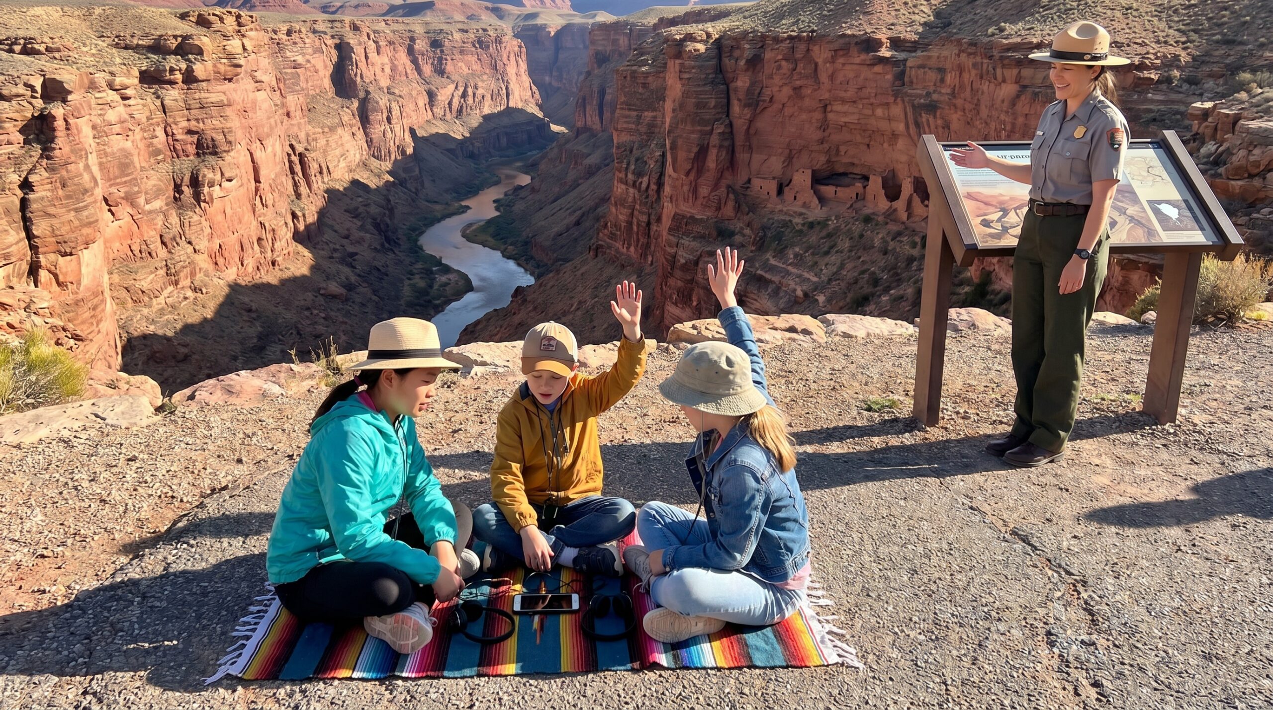 A family-friendly guide to the Grand Canyon for kids. Learn how the Colorado River carved layers, meet plants and animals, and find simple tips for safe, curious visits that spark wonder and care.