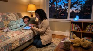 A five-minute bedtime wind-down mini story ritual can turn busy evenings into calm endings. Try a Storypie mini to cue sleep, lower arousal, and build a cozy, repeatable routine your family will love.