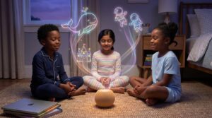 Choosing audio first lowers visual clutter, sparks richer imagination, and calms bedtime. Swap a little screen time for a short audio story tonight to see kinder sleep and better language emerge.