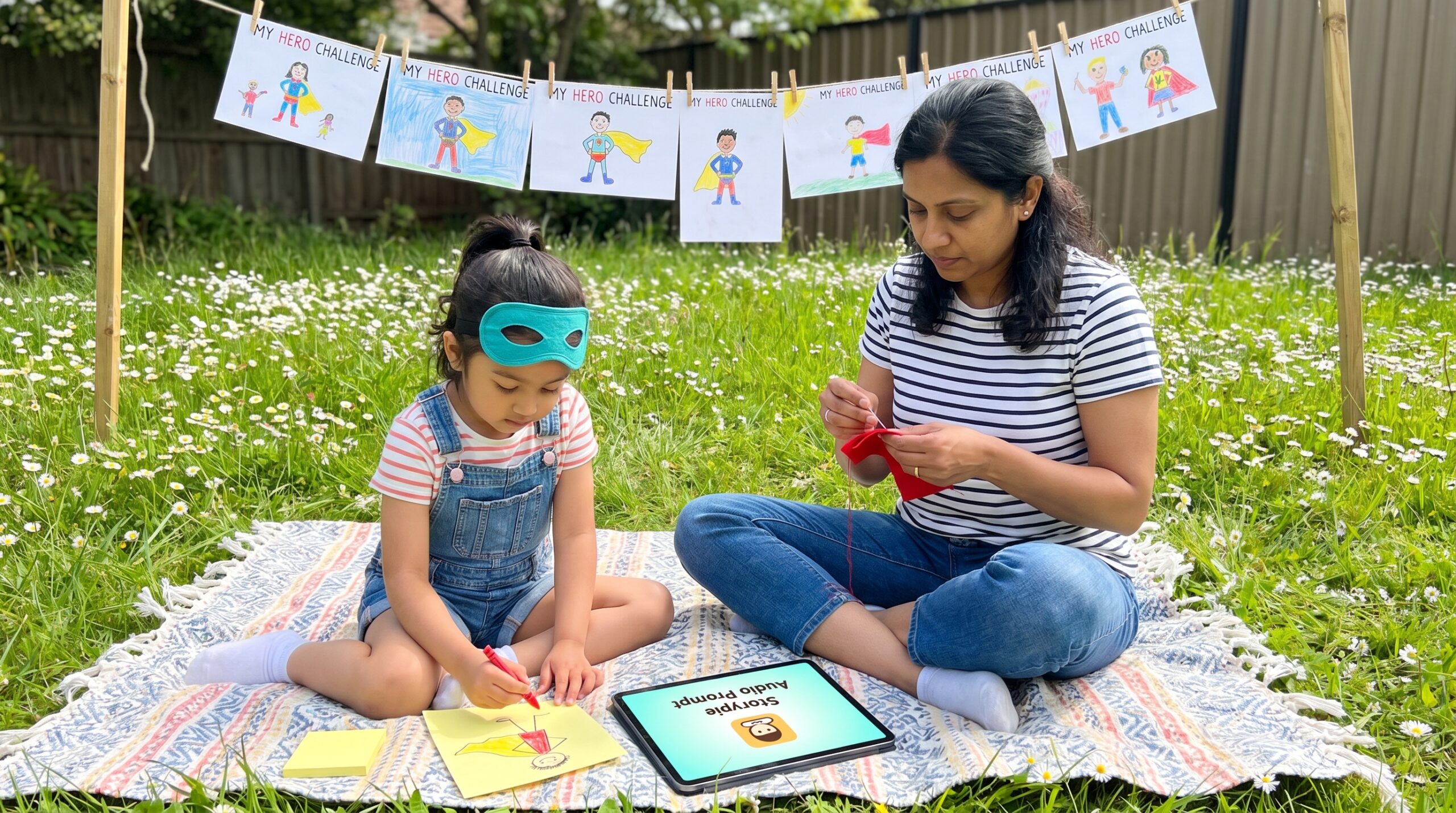 Spend a playful weekend inventing heroes together. The Create your own hero challenge is easy, family-friendly, and boosts language and connection. Use simple art supplies and quick prompts for a joyful, screen-free afternoon.