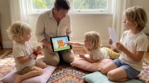 Education through storytelling ages 3 to 12 uses short, character-driven narratives to build vocabulary, background knowledge, and attention. Research ties regular stories to better comprehension and social insight across early childhood and preteen years.