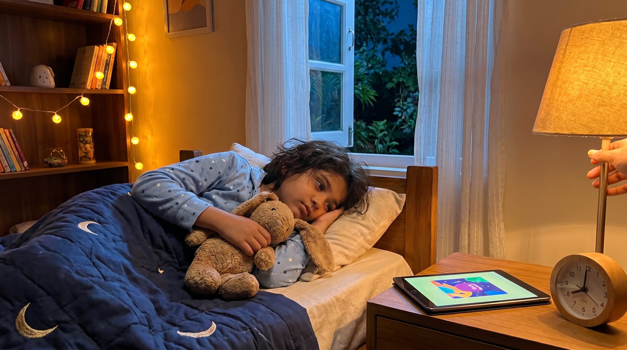 A bedtime mini story ritual uses a 3–5 minute story to cue sleep and calm evenings. Predictable, short, and cozy, it supports sleep, language, and parent-child closeness with gentle, repeatable cues.