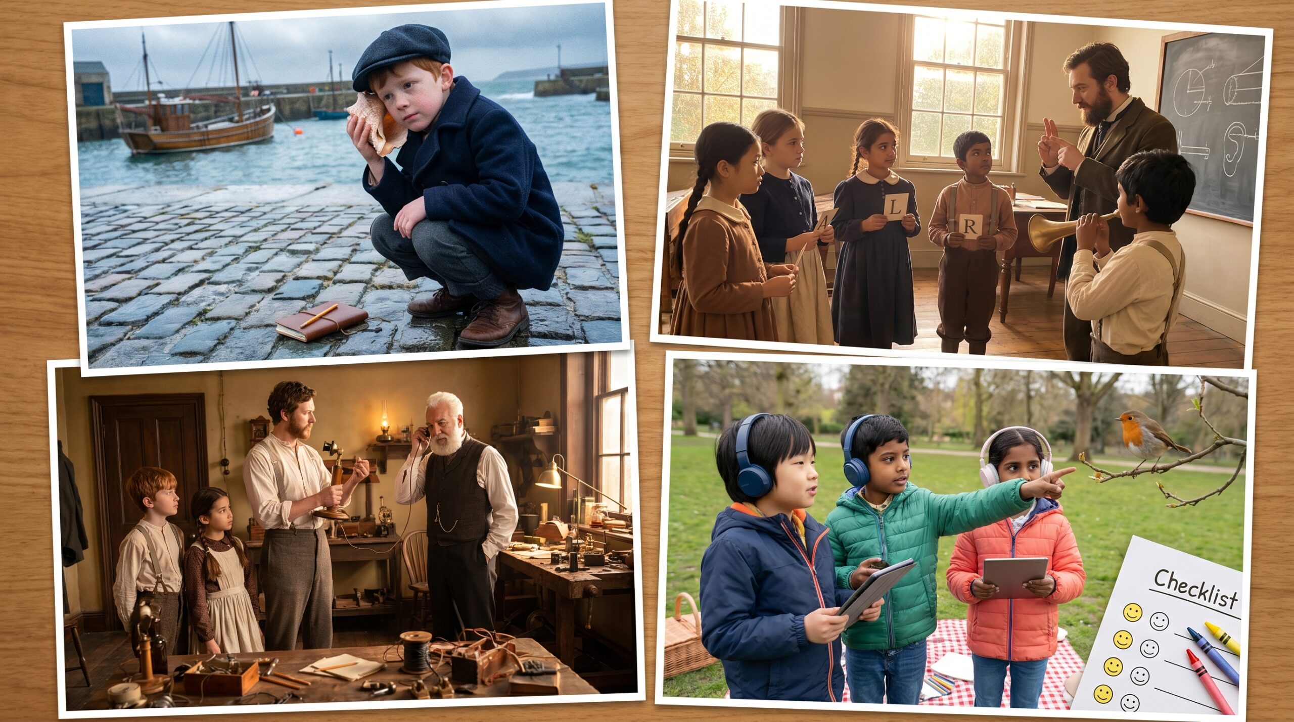 Meet Alexander Graham Bell in a warm, family-friendly biography. Learn how his care for the deaf led to the telephone and many inventions. Try short, playful activities to spark listening and curiosity.
