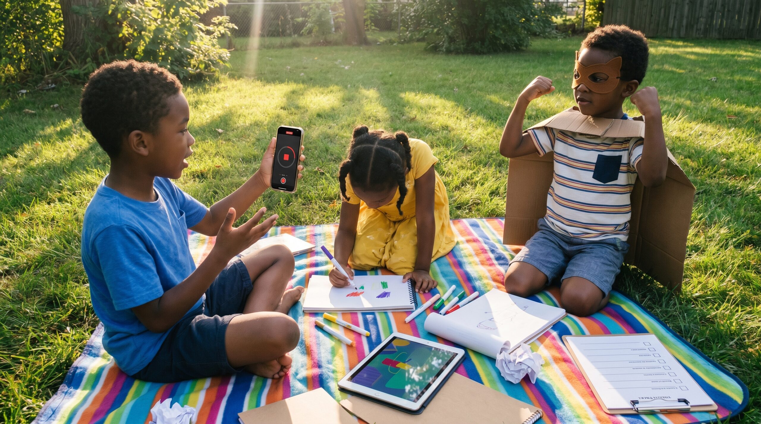Try this Weekend imagination challenge create your own hero. Families invent playful heroes in 10 to 30 minutes. Use short prompts, a quick sketch, and a five minute Storypie voice recording to boost confidence and repeat play.