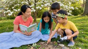 Share Aristotle's curiosity with your child. Short, playful activities and nature prompts help children notice, ask why, and build habits of thinking. Perfect for parents and teachers after a Storypie storytime.