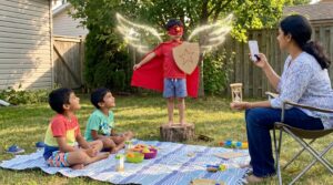 A tiny, joyful family prompt. The weekend imagination challenge create your own hero asks families to pick a power, name a mission, and share a quick drawing or audio clip. Fast, friendly, and confidence-building.